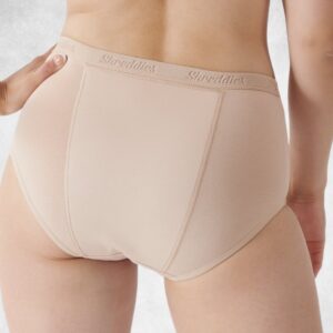 majtki przeciwbąkowe damskie beżowe tył