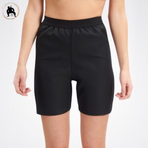 antybąkowe spodenki bieliźniane czarne damskie przód