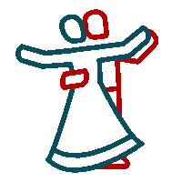 ikona taniec ślubny bez zapachowego stresu